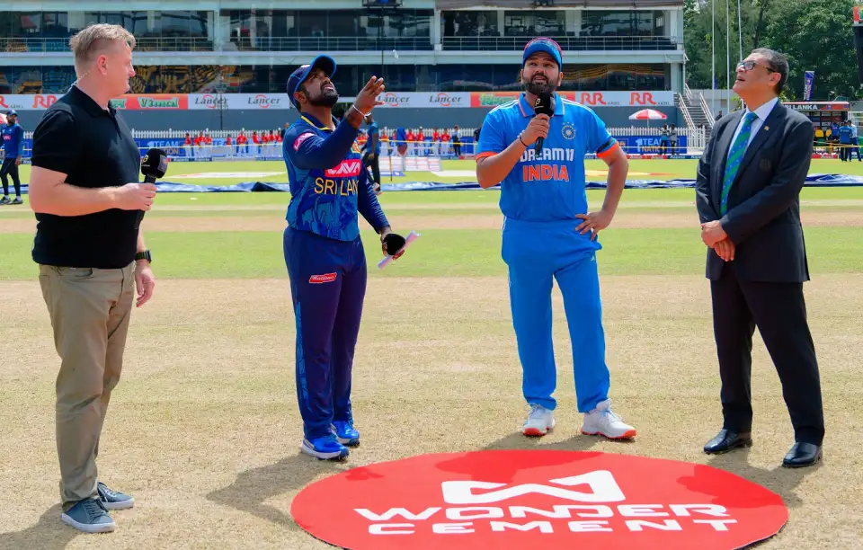 India vs Sri Lanka 2nd ODI - toss