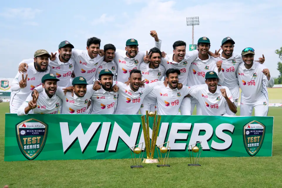 PAK vs BAN,2nd Test Match: बांग्लादेश ने पाकिस्तान को 6 विकेट से हराकर सीरीज 2-0 से जीती